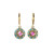 Michal Golan TEAL - Circle Star Earrings ~ S8572 |Adare's Boutique
