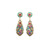 Michal Golan TEAL - Statement Drop Earrings ~ S8562 | Adare's Boutique