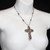  Michal Golan TEAL - Cross Pendant Necklace~ N4506 | Adare's Boutique