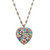 Michal Golan TEAL - Heart Necklace~ N4509 | Adare's Boutique
