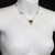 Michal Golan BELLA - Oval Necklace ~ N4476