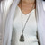 Michal Golan SAHARA - Triangle Long Necklace ~ N2863 | Adare's Boutique
