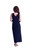 Reversible Slit Tank Dress by Sympli-28160-Navy- Back View | Adare's Boutique