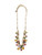 Sorrelli HIBISCUS- Glittering Double Strand Crystal Bib Necklace ~ NCF23AGHIB | Adare's Boutique