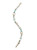 Sorrelli AEGEAN SEA - Classic Clover Bracelet ~ BCD2ASAES | Adare's Boutique
