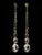 Sorrelli Milky Way Crystal Constellation Shooting Star Earrings (ESP66ASMLW)|Adare's Boutique