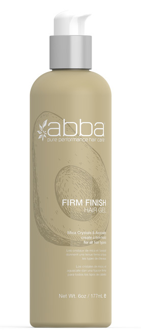 ABBA FIRM FINISH GEL 6OZ / 177ML