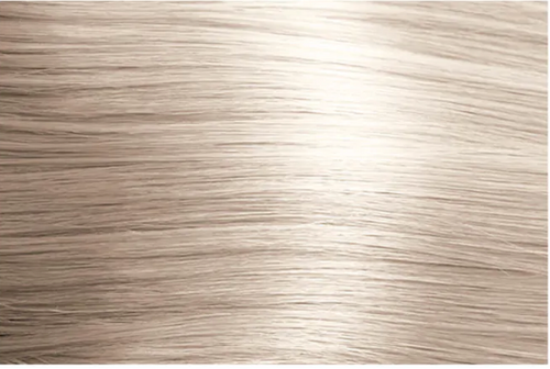 Lightens natural hair colour up to 5 levels. Cool beige, beige and cool blondes.
12AV Base: 50% Blue, 50% Violet