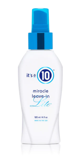Its a 10 Miracle Leave-in Lite 4oz
