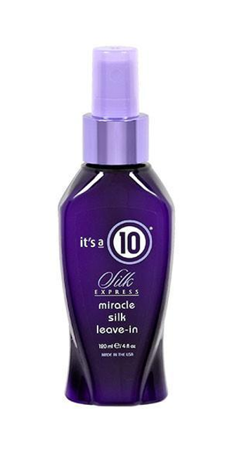 Its a 10 Miracle Silk Leave-in 4 oz