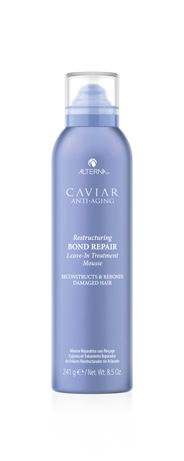 CAVIAR Anti-Aging Restructuring Bond Repair Leave-in Treatment Mousse 8.5 oz