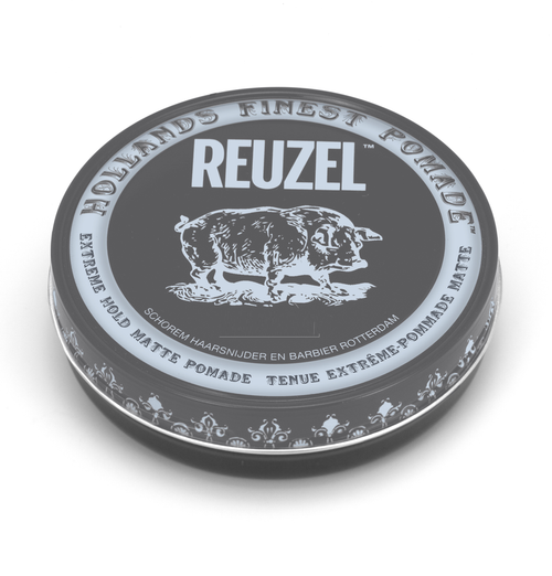 Reuzel Extreme Hold Matte Pomade 4oz Pig