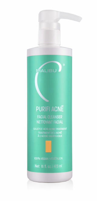 Malibu Skin Purifi Acne Facial Cleanser 16oz