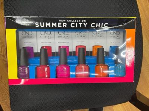CND SUMMER CITY CHIC 21 Display1SHELLAC 1VINYLUX
