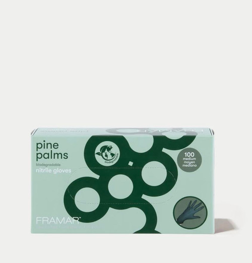 Framar Pine Paws Nitrile Gloves- SMALL Green