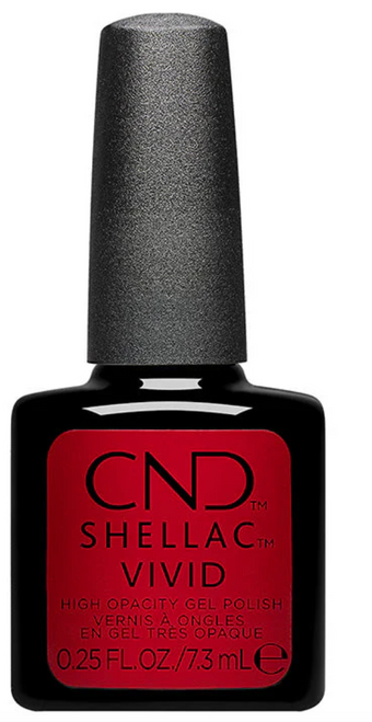 Cnd Shellac Vivid Red Carpet #702