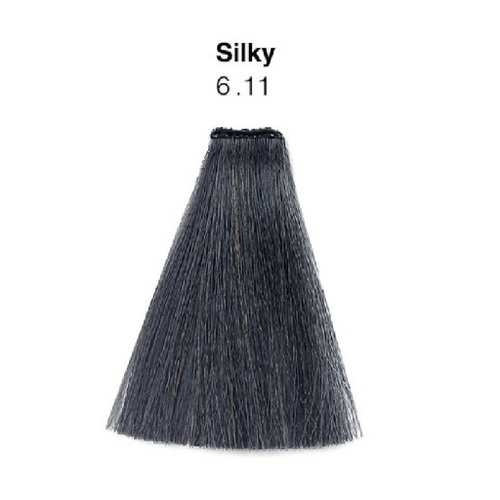 Silky Permanent Color 6-11 Intense Ash 3.4oz