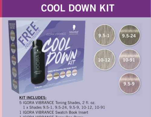 Buy 2 XXL BlondMe Lighteners Get 1 Vibrance Cool Down Kit FREE