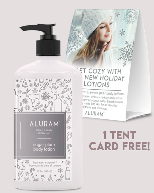 Aluram PREPACKED Sugar Plum Bean Body Lotion 18oz (5+1 tester)