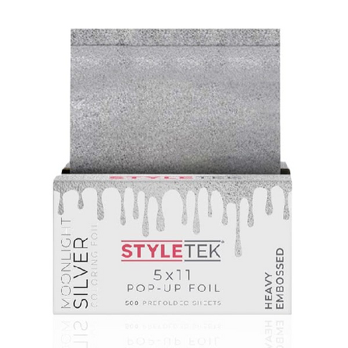STYLE TEK FOIL 5 X 11 SILVER  500 SHEETS