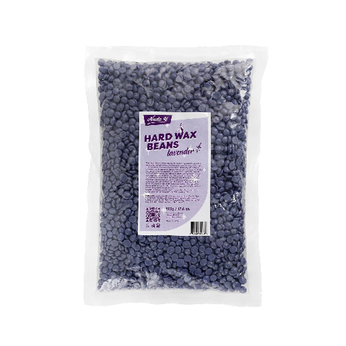 NudeU Hard Wax Beans Lavender 500g/17.6oz