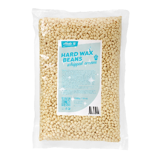 NudeU Hard Wax Beans Whipped Cream 1000g/35oz