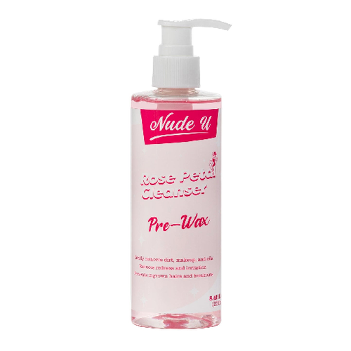 NudeU Pre Wax Rose Petal Cleanser 8.45oz