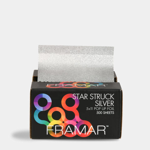  Framar Star Struck Silver Embossed Roll Aluminum Foil