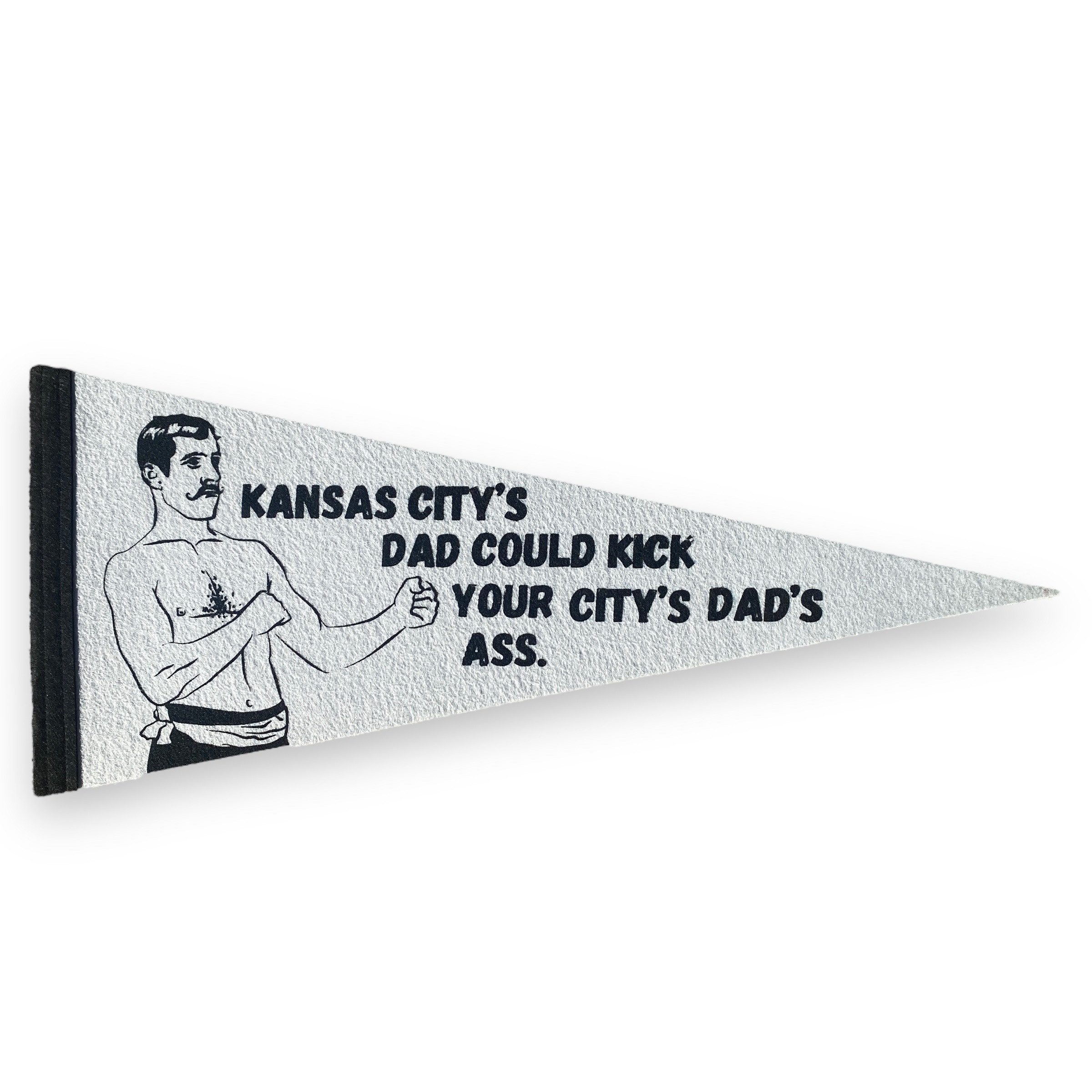 UMKC Kangaroos College Pennant – Full Size 12x30 Inch, Felt, Officially Licensed - View #7