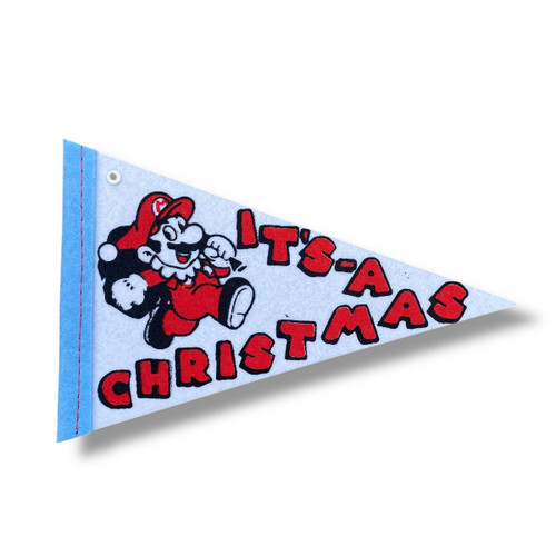 Mario pint-sized pennant
