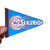 Waterloo pennant with white background.