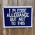 I Pledge Allegiance but not to this printed on a large banner