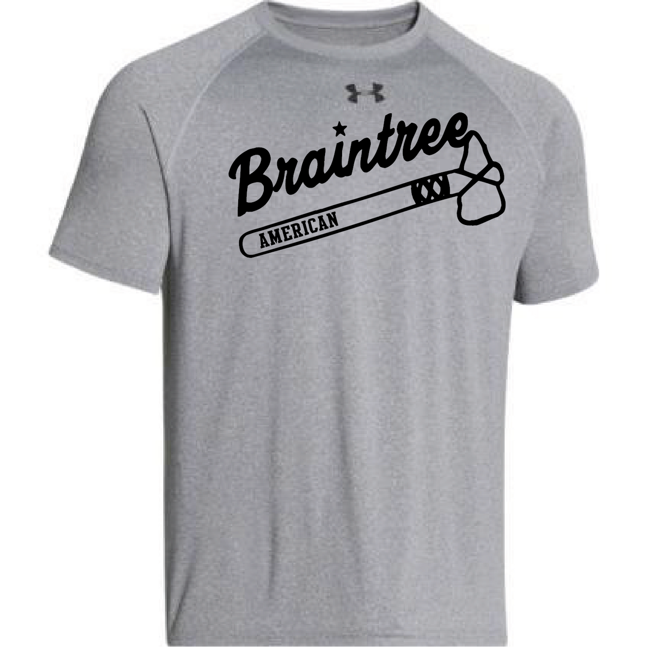 Braintree American Under Armour Black FF Locker Tee Beacon Sporting Goods