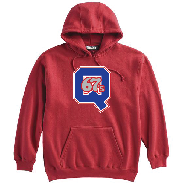 2022 Quincy 67s U12 Hockey Team Red Hoodie - Beacon Sporting Goods