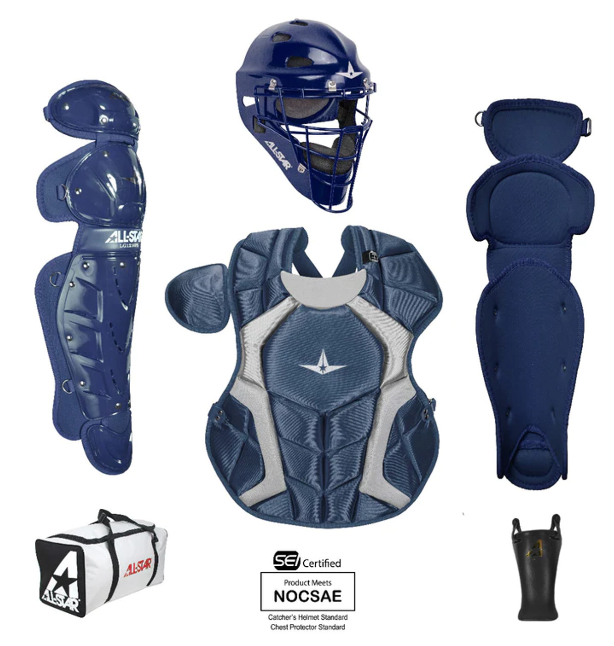 Easton M7 Catchers Gear Box Set Youth Boys Blue