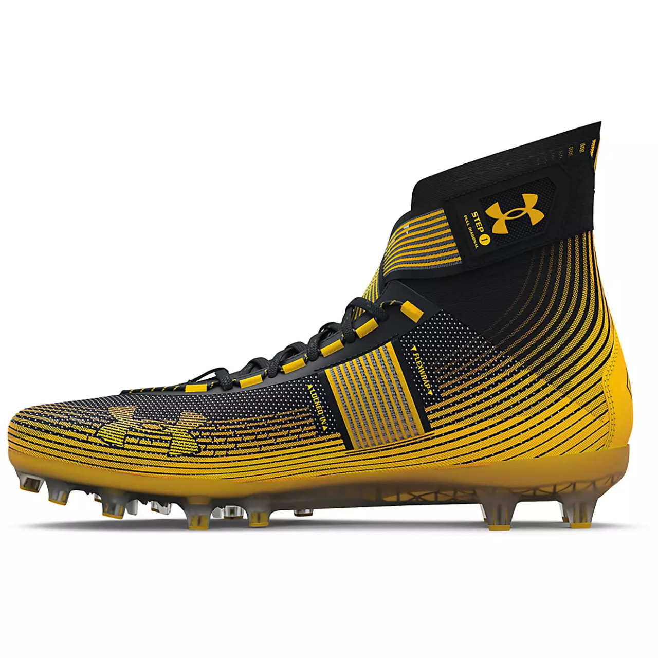 Under armour baseball cleats clearance gold