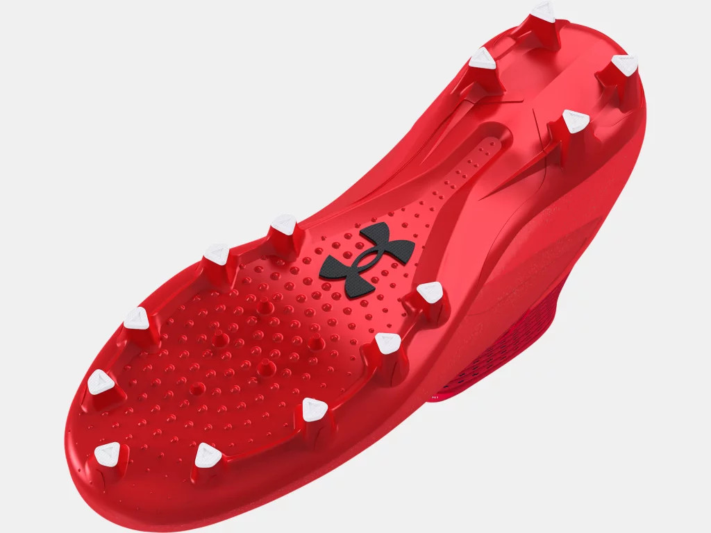UNDER ARMOUR HIGHLIGHT 2 MC KNIT RED FOOTBALL CLEATS MEN\'S SIZE 12 NEW NIB Under Armour Men main image 3