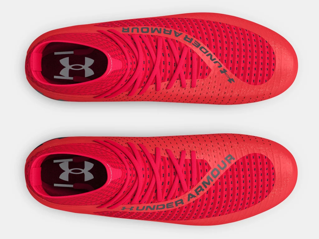 Under Armour Men's UA Highlight 2 MC Knit Football Cleats (Red
