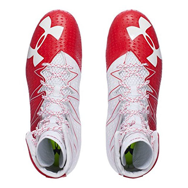 Under Armour Men's UA Highlight MC Football Cleats (White/Red