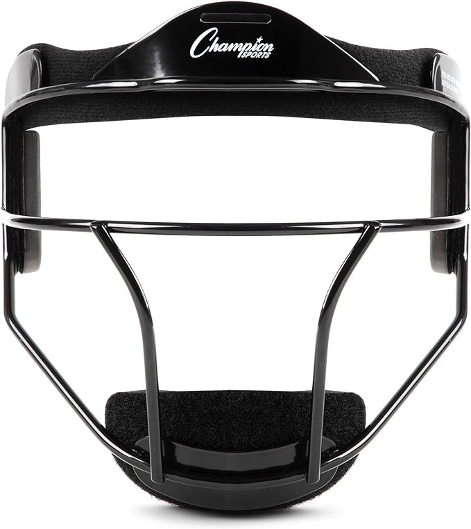Champion Sports Classic Steel Softball Fielder's Face Mask - Thumbnail 2