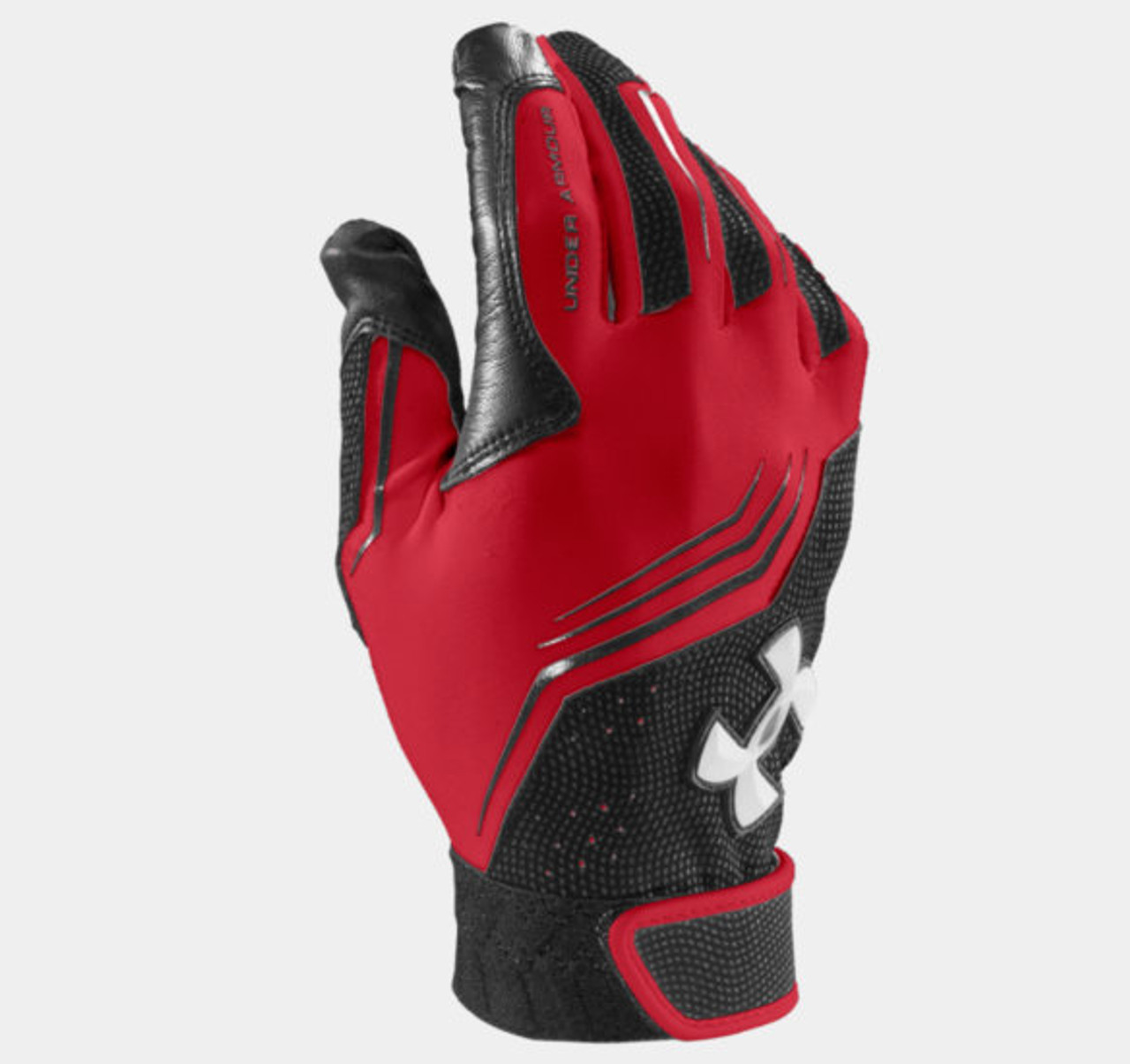 Under Armour Youth UA Clean Up Batting Gloves Red Beacon Sporting Goods
