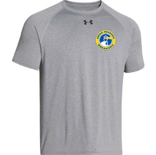 Broad Meadows Under Armour Grey LC Tee