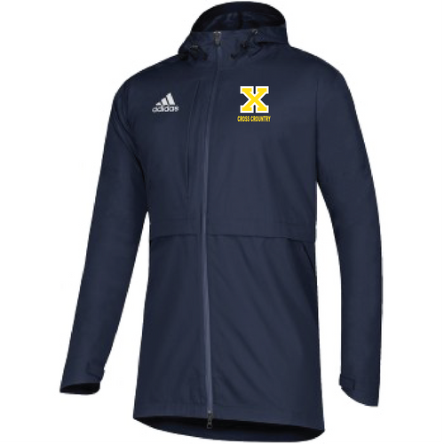 Xaverian HS Adidas Navy Rain Jacket