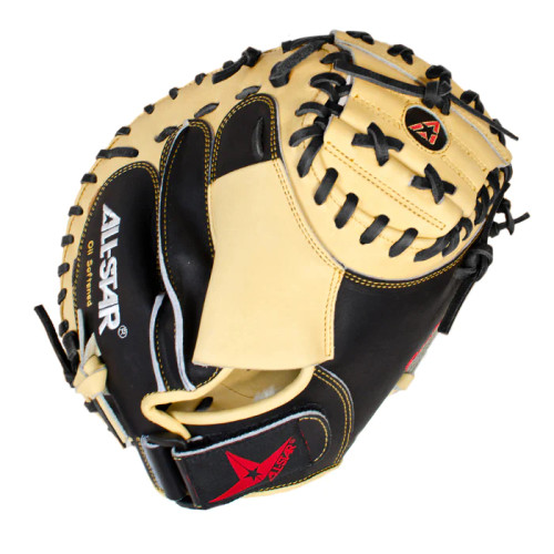 All Star Adult Classic Pro Catcher's Set Scarlet