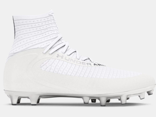 Under Armour Men's UA Highlight 2 MC Knit Football Cleats (White)