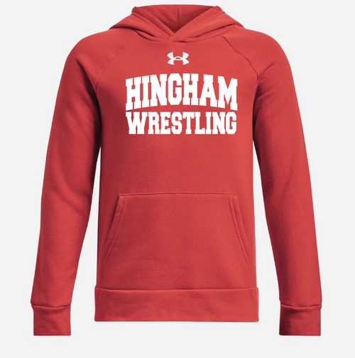 Hingham HS Under Armour Team Red Fleece Hoodie Hingham HS Under Armour Team Red Fleece Hoodie