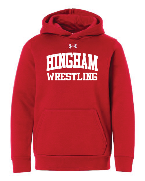 Hingham HS Under Armour Team Red Fleece Hoodie