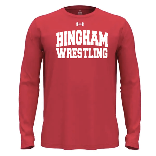 Hingham HS Under Armour Team Red LS Tee Hingham HS Under Armour Team Red LS Tee