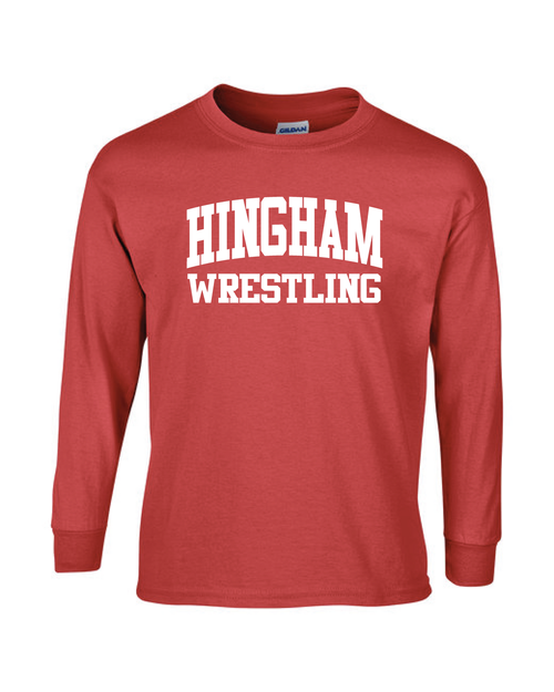 Hingham HS Team Red LS Tee