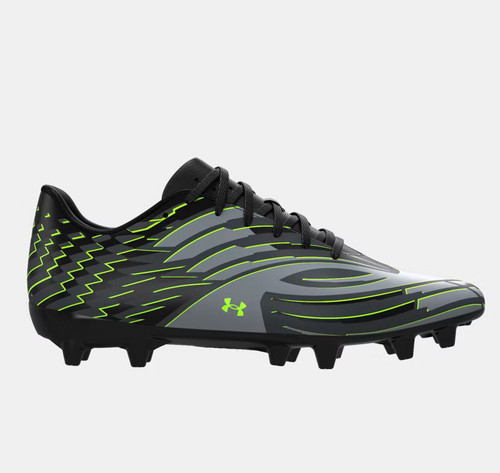 Under Armour UA Shadow Club 4 FG Jr. Black Kids' Soccer Cleats